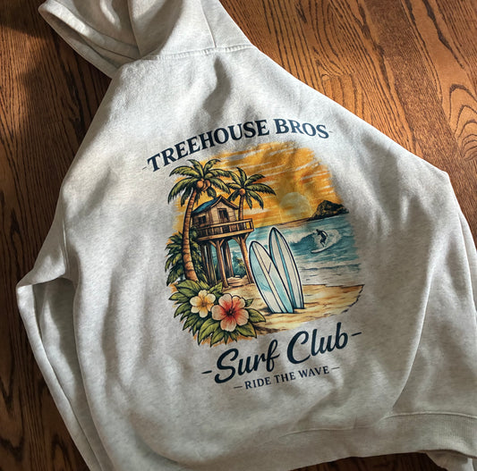 Treehouse Bros “Surf Club” Hoodie